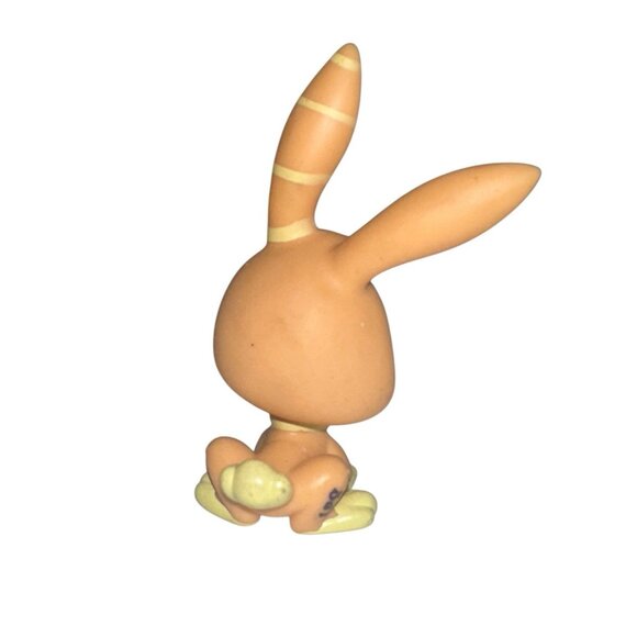 RABBIT #1565 - Authentic Littlest Pet Shop - Hasbro LPS Orange - Picture 3 of 4